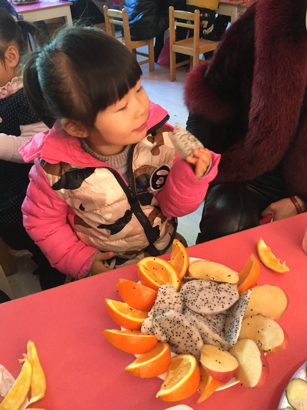 幼儿园的生活。